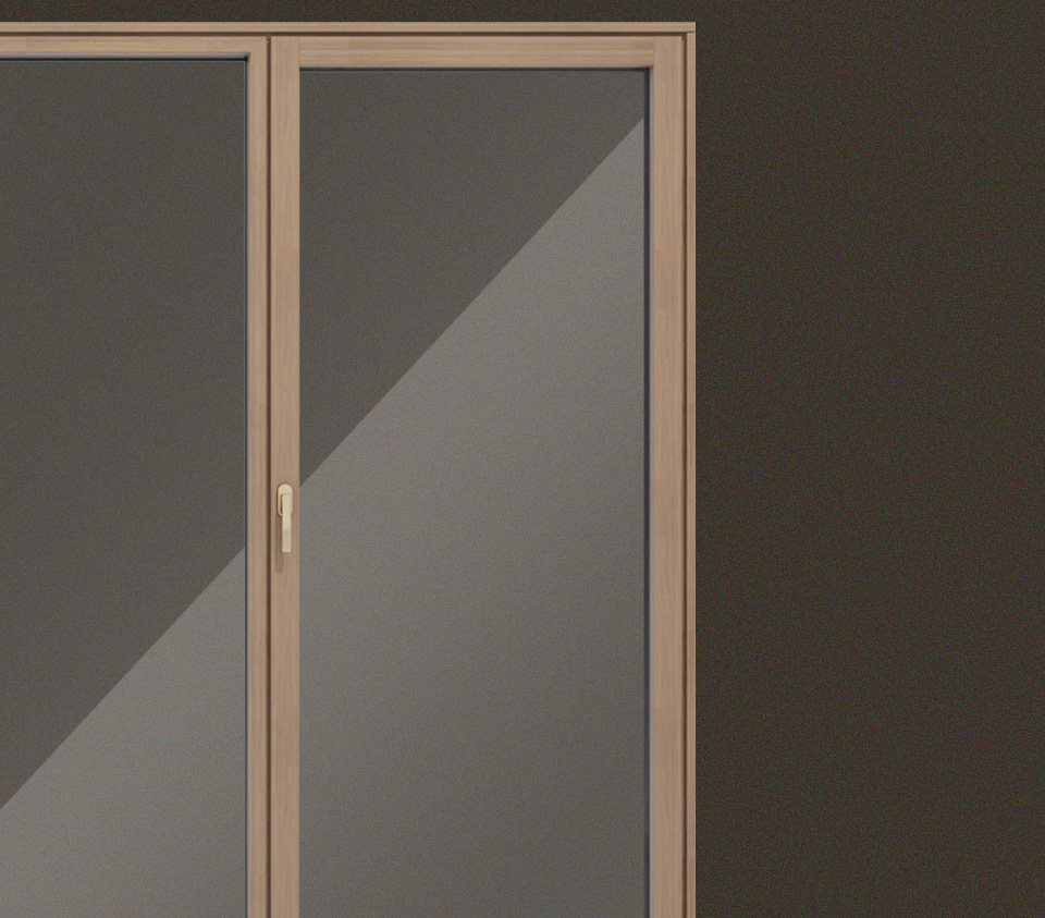 森鹰5G铝包木窗-x115