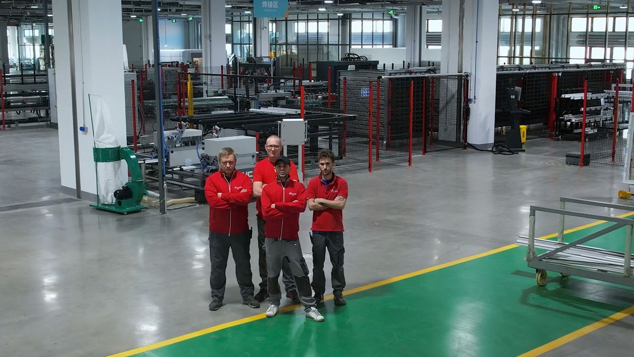 森鹰引入意大利GRAF最为先进的塑窗智能自动化产线 | 森鹰双碳新塑窗，助力中国建筑节能发展