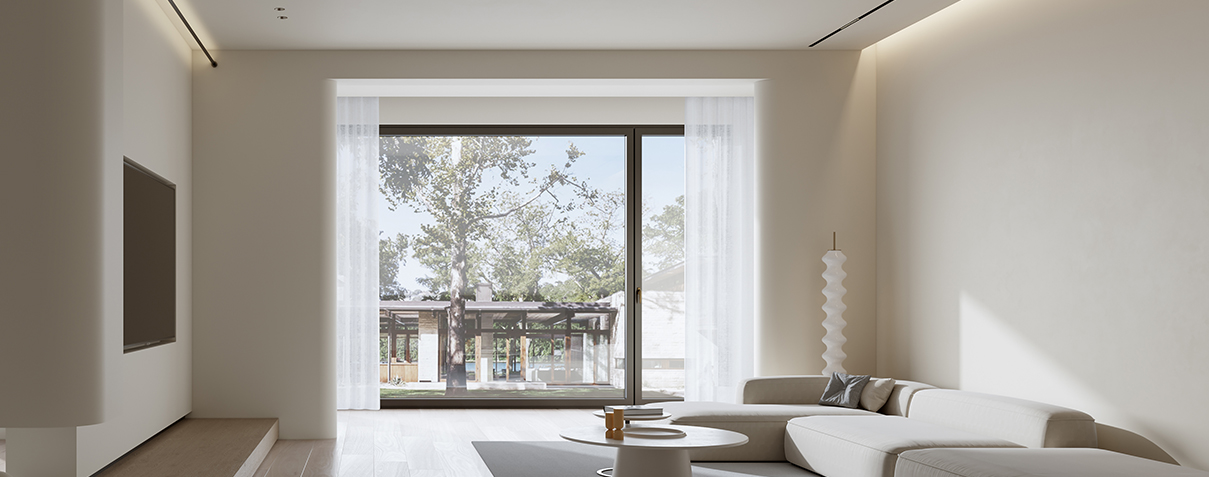 森鹰简爱铝合金窗丨JE86-IWS