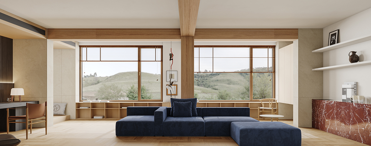 森鹰5G铝包木窗 | x115