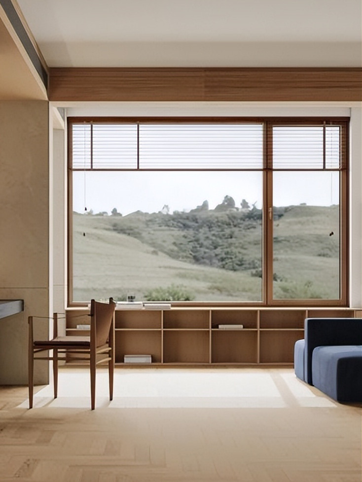 森鹰5G铝包木窗x115：高端节能窗户的新标杆，缔造绿色未来