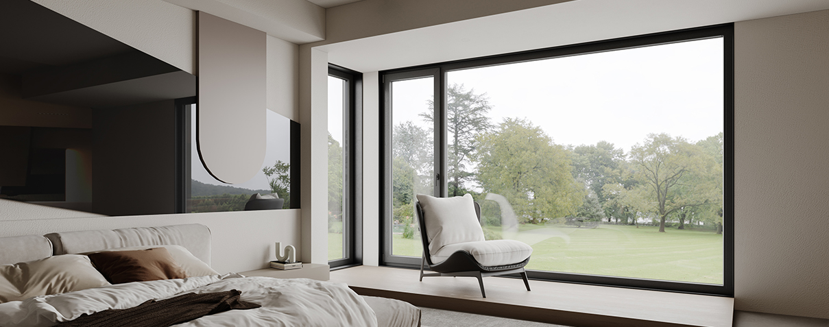 DC75-IW | 铝包塑内开窗