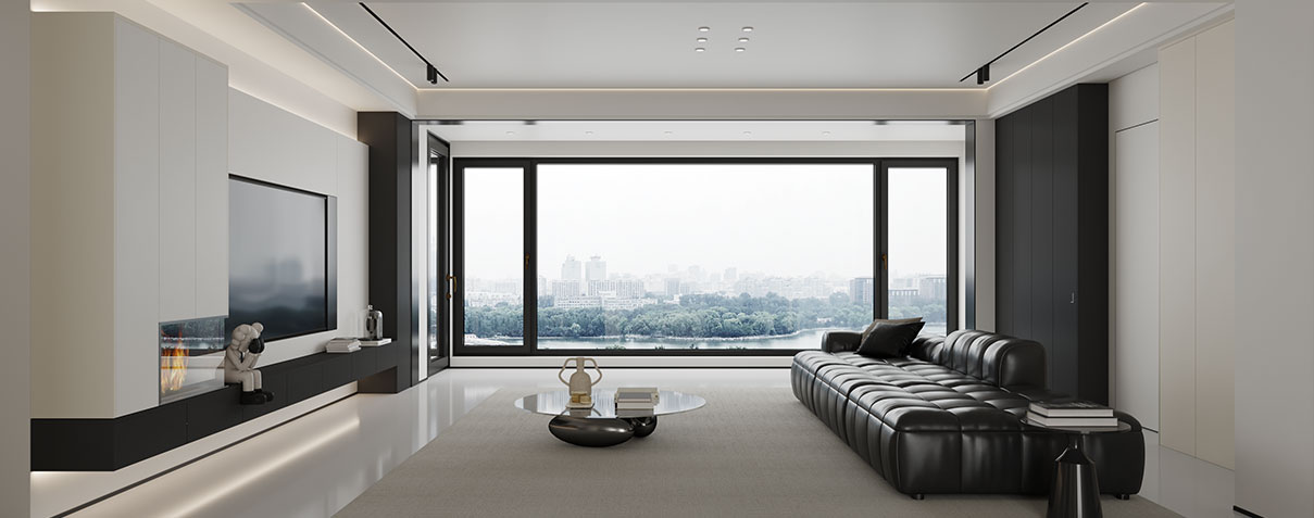 DC90-IW | 纯塑内开窗